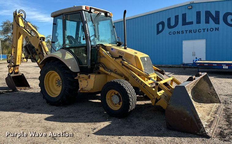 image for item MS9945 1999 New Holland 655E backhoe