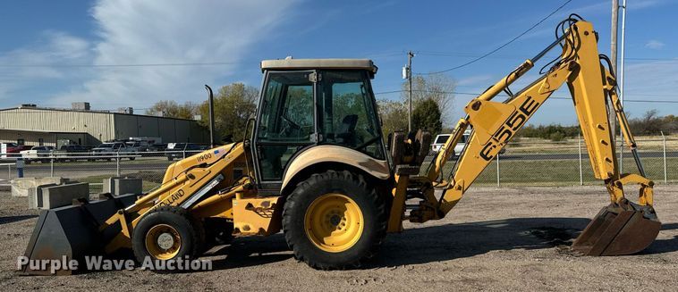 image for item MS9945 1999 New Holland 655E backhoe