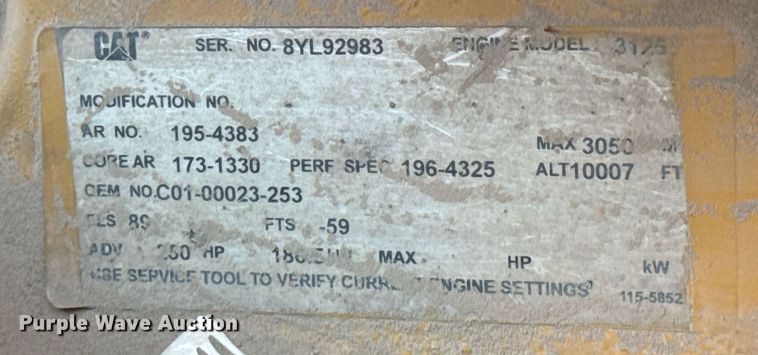 image for item MS9951 2001 Sterling LT7500 dump truck