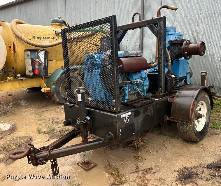 image for item MS9960 Utile Engineering Co LTD SPB60 pump trailer