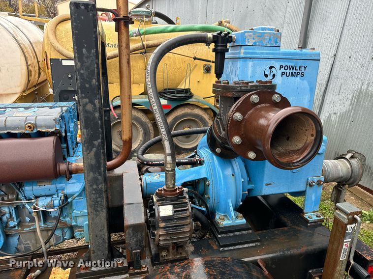 image for item MS9960 Utile Engineering Co LTD SPB60 pump trailer