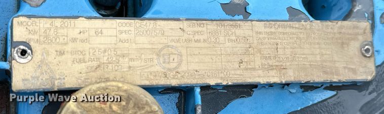 image for item MS9960 Utile Engineering Co LTD SPB60 pump trailer