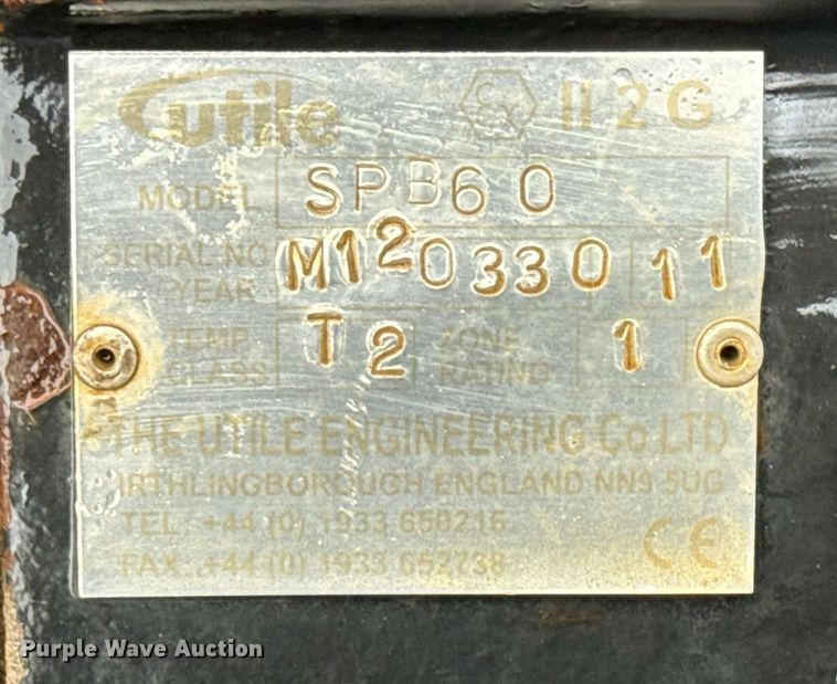 image for item MS9960 Utile Engineering Co LTD SPB60 pump trailer