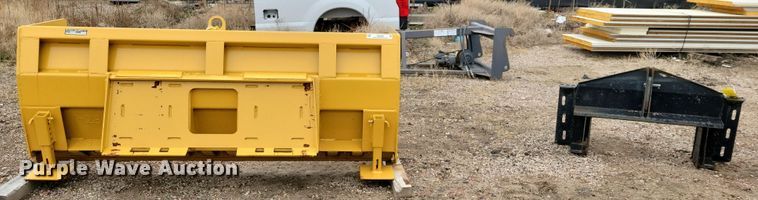 image for item OH9340 2023 MFS 3007 skid steer snow pusher