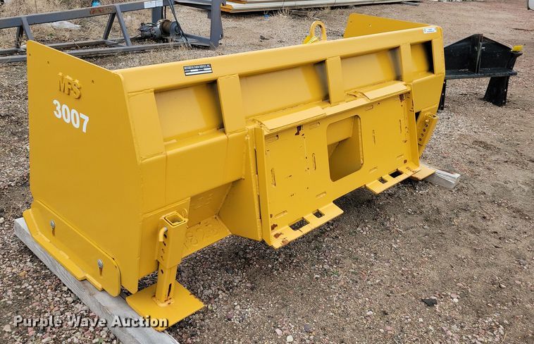 image for item OH9340 2023 MFS 3007 skid steer snow pusher