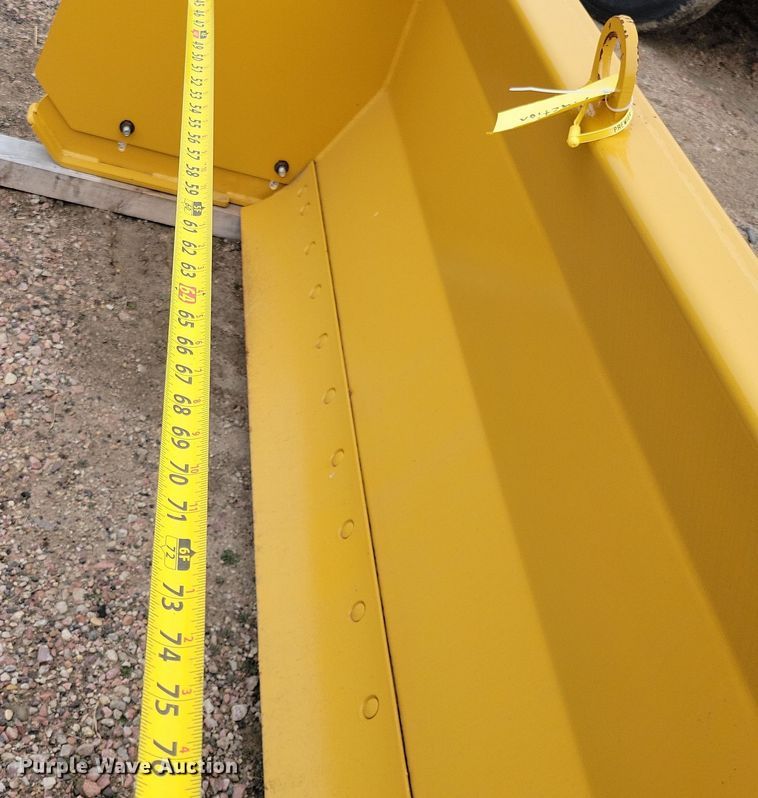 image for item OH9340 2023 MFS 3007 skid steer snow pusher