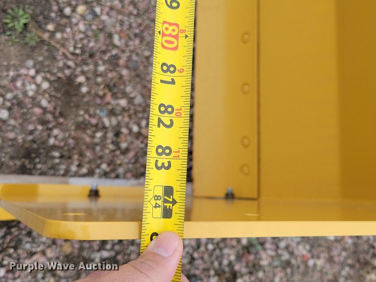 image for item OH9340 2023 MFS 3007 skid steer snow pusher