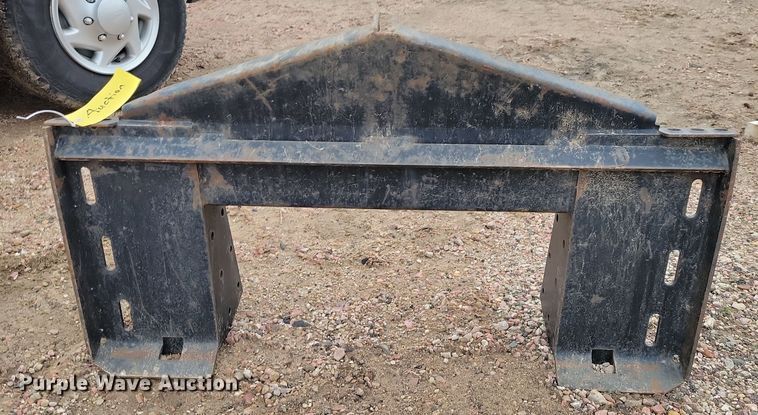 image for item OH9340 2023 MFS 3007 skid steer snow pusher