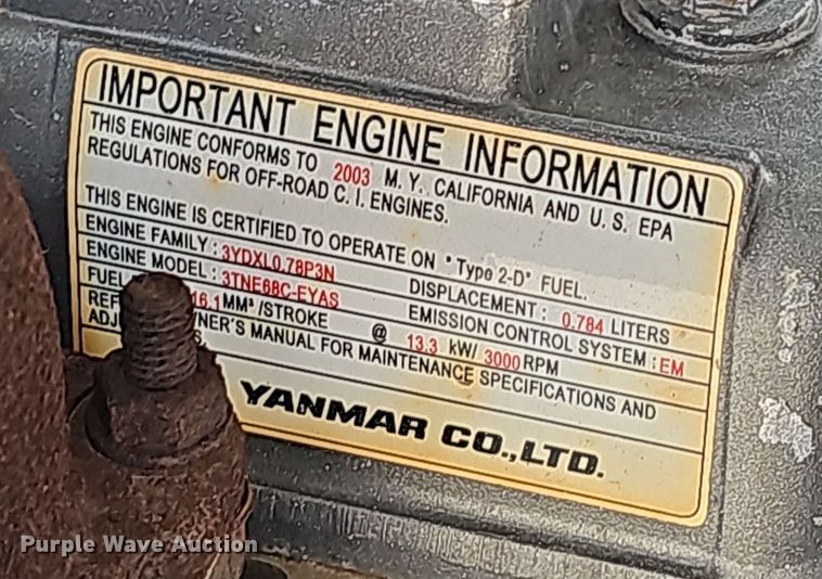 image for item OJ9032 2004 S.D.P. Manufacturing  mini digger derrick 