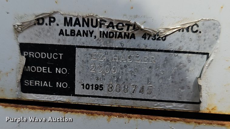 image for item OJ9032 2004 S.D.P. Manufacturing  mini digger derrick 