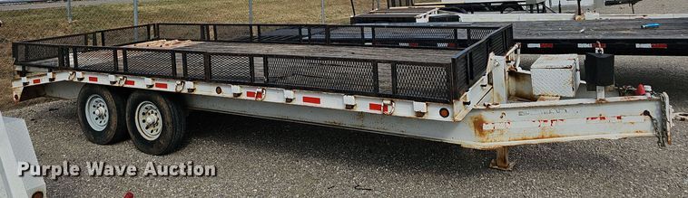 image for item OJ9041 1998 Bales Fabrication equipment trailer