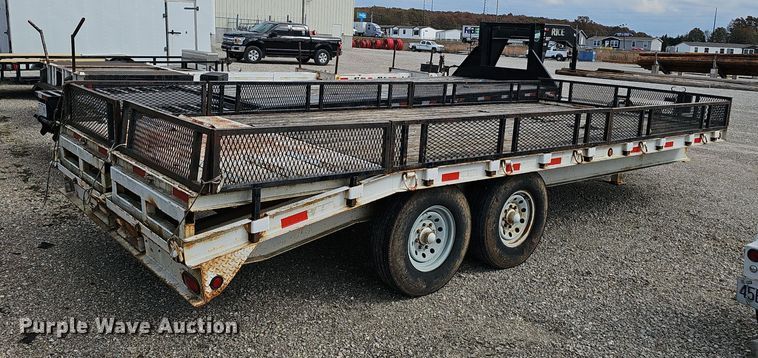 image for item OJ9041 1998 Bales Fabrication equipment trailer