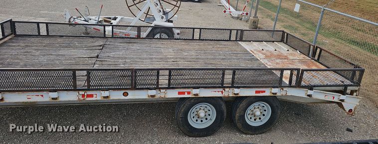 image for item OJ9041 1998 Bales Fabrication equipment trailer