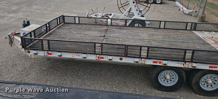 image for item OJ9041 1998 Bales Fabrication equipment trailer
