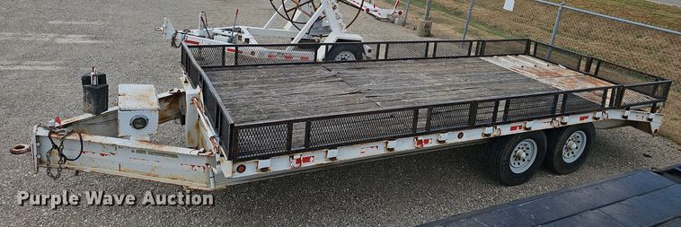 image for item OJ9041 1998 Bales Fabrication equipment trailer