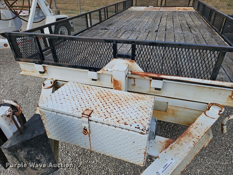 image for item OJ9041 1998 Bales Fabrication equipment trailer