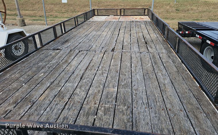 image for item OJ9041 1998 Bales Fabrication equipment trailer