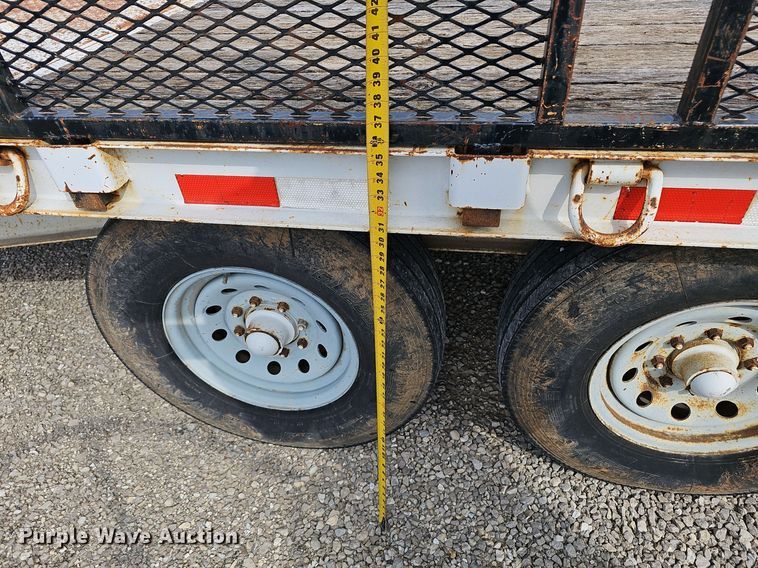 image for item OJ9041 1998 Bales Fabrication equipment trailer