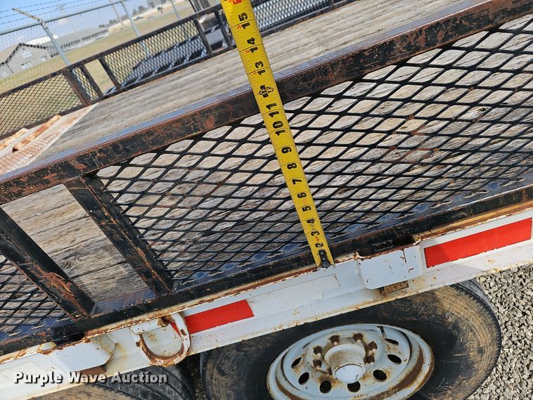 image for item OJ9041 1998 Bales Fabrication equipment trailer