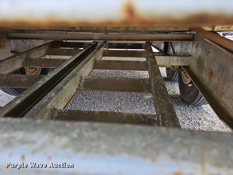 image for item OJ9041 1998 Bales Fabrication equipment trailer