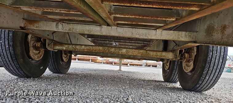 image for item OJ9041 1998 Bales Fabrication equipment trailer