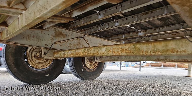 image for item OJ9041 1998 Bales Fabrication equipment trailer