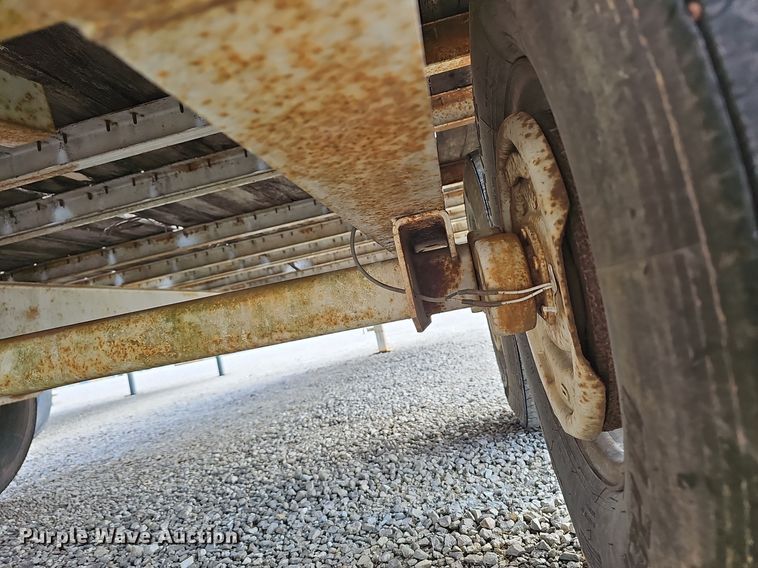 image for item OJ9041 1998 Bales Fabrication equipment trailer