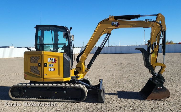 image for item YA0015 2023 Caterpillar 305CR mini excavator
