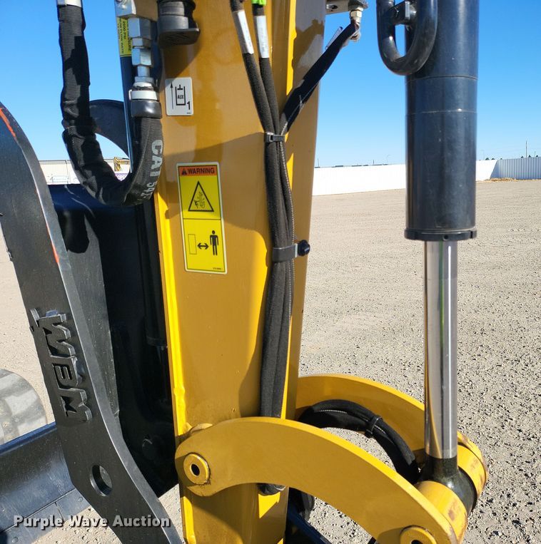 image for item YA0015 2023 Caterpillar 305CR mini excavator