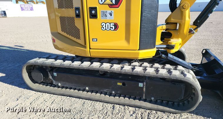 image for item YA0015 2023 Caterpillar 305CR mini excavator