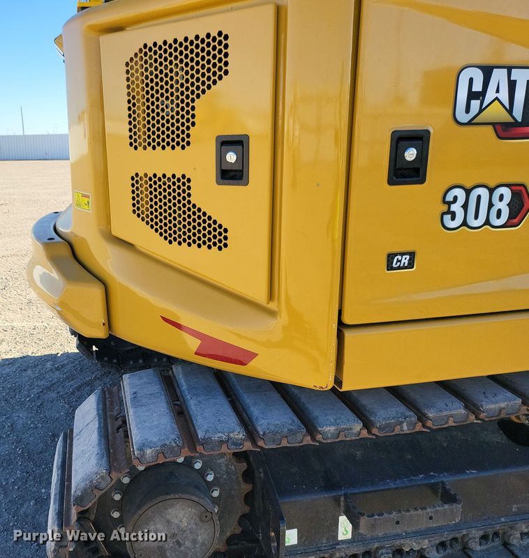 image for item YA0051 2023 Caterpillar 308CR mini excavator