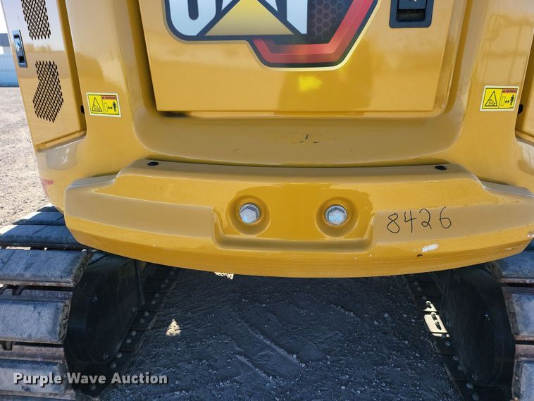 image for item YA0051 2023 Caterpillar 308CR mini excavator