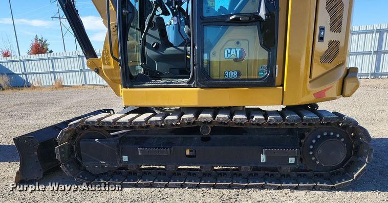 image for item YA0051 2023 Caterpillar 308CR mini excavator