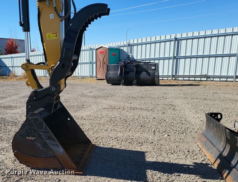 image for item YA0054 2023 Caterpillar 308CR mini excavator