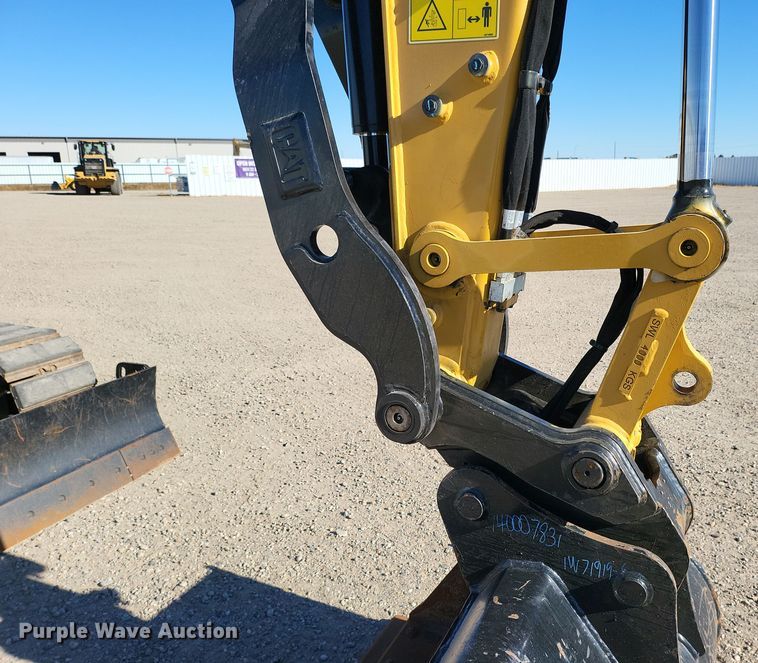 image for item YA0054 2023 Caterpillar 308CR mini excavator