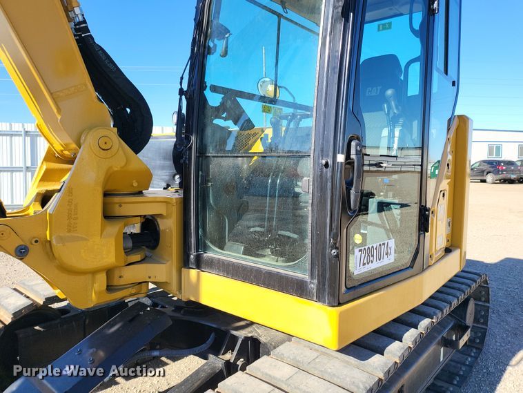 image for item YA0054 2023 Caterpillar 308CR mini excavator