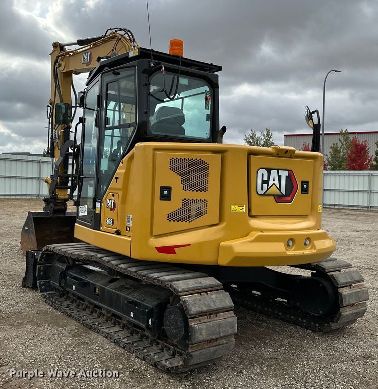 image for item YA0055 2023 Caterpillar 308CR mini excavator