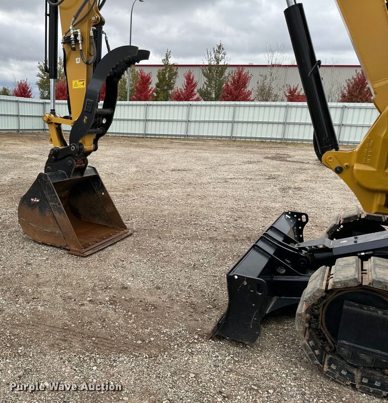 image for item YA0055 2023 Caterpillar 308CR mini excavator