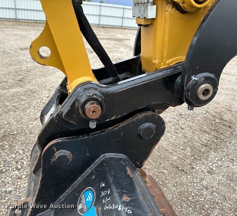 image for item YA0055 2023 Caterpillar 308CR mini excavator