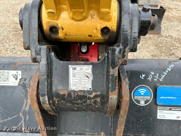 image for item YA0055 2023 Caterpillar 308CR mini excavator