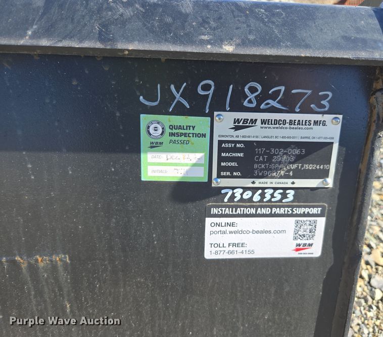 image for item YA0108 Weldco-Beales Mfg. 82