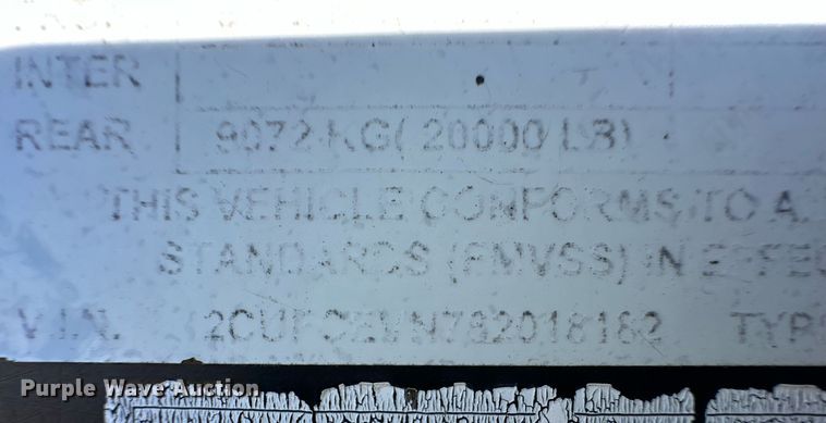 image for item DM2732 2006 Trailtech CT220II combine trailer