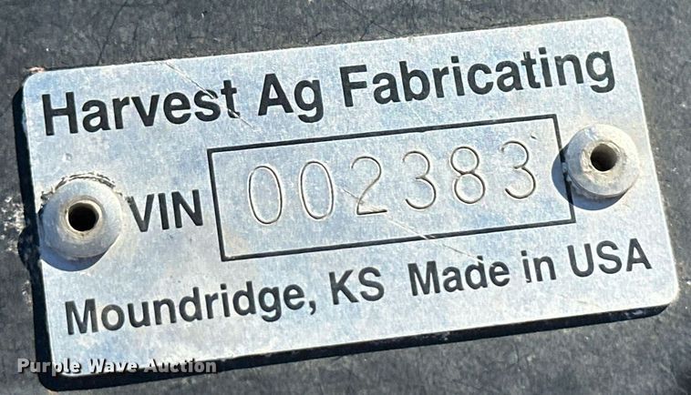 image for item DM2733 Harvest Ag Fabricating header trailer