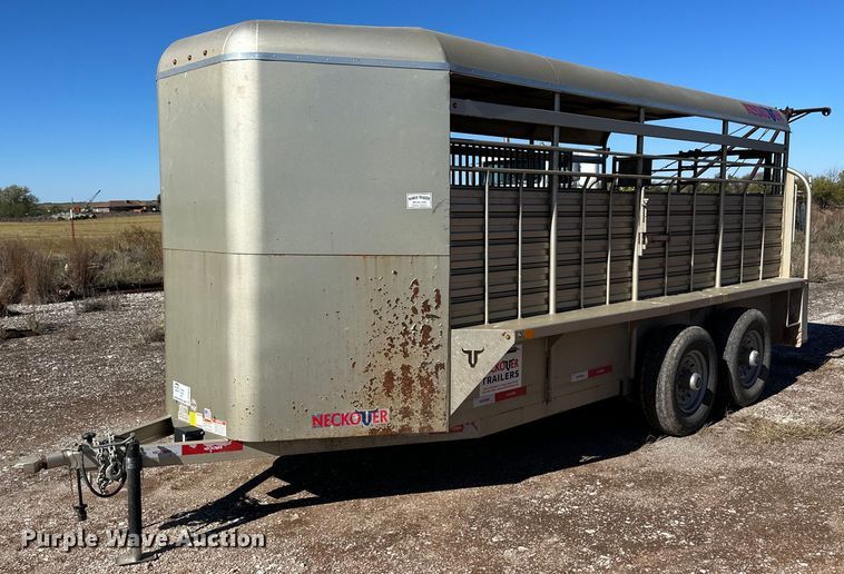 image for item DP5938 2022 Neckover livestock trailer