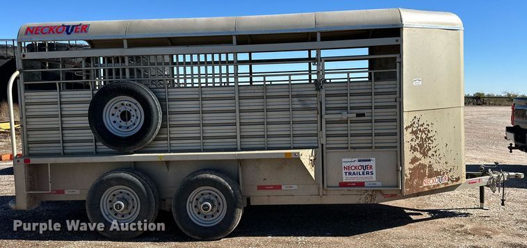 image for item DP5938 2022 Neckover livestock trailer