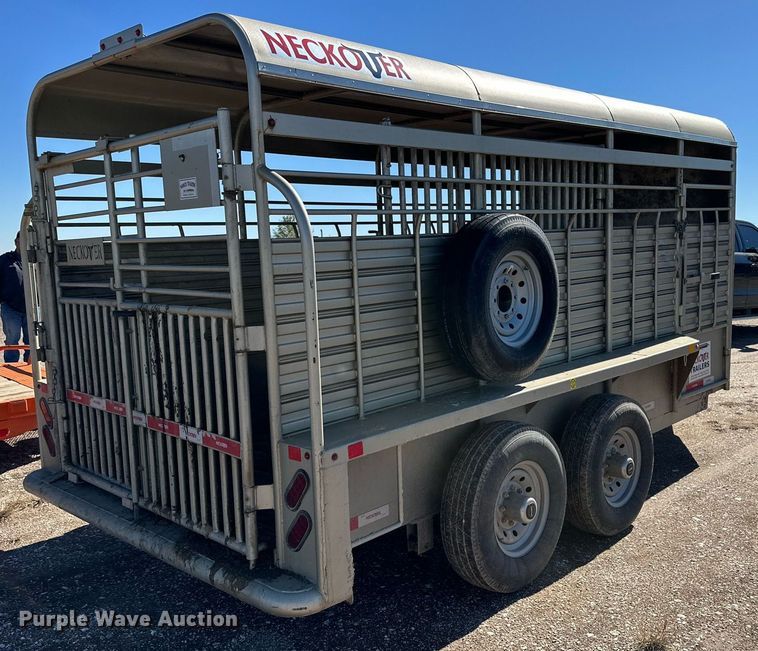 image for item DP5938 2022 Neckover livestock trailer