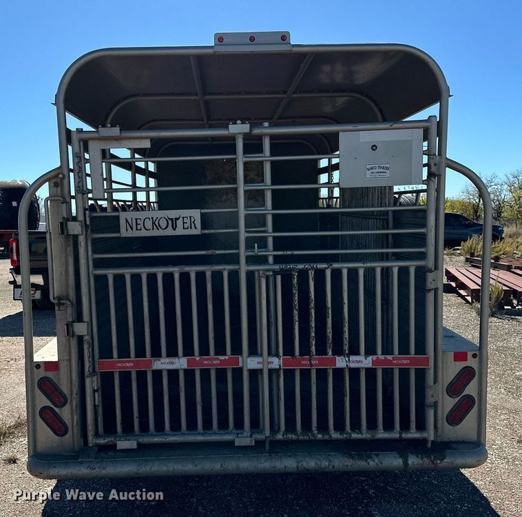 image for item DP5938 2022 Neckover livestock trailer