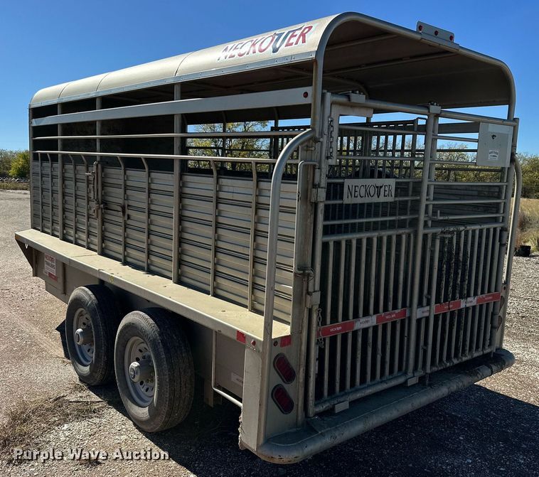 image for item DP5938 2022 Neckover livestock trailer