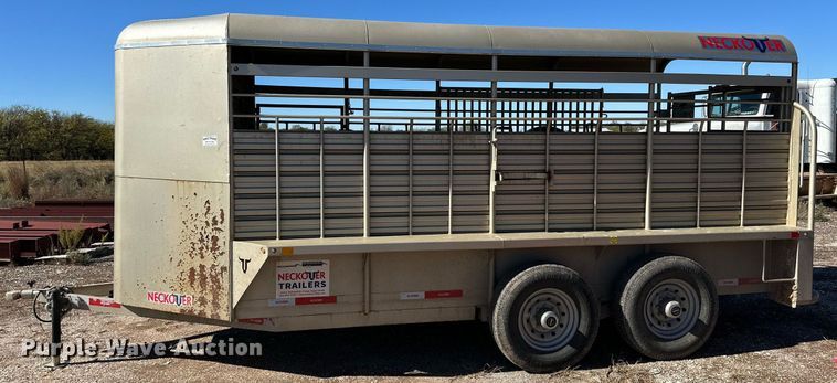 image for item DP5938 2022 Neckover livestock trailer