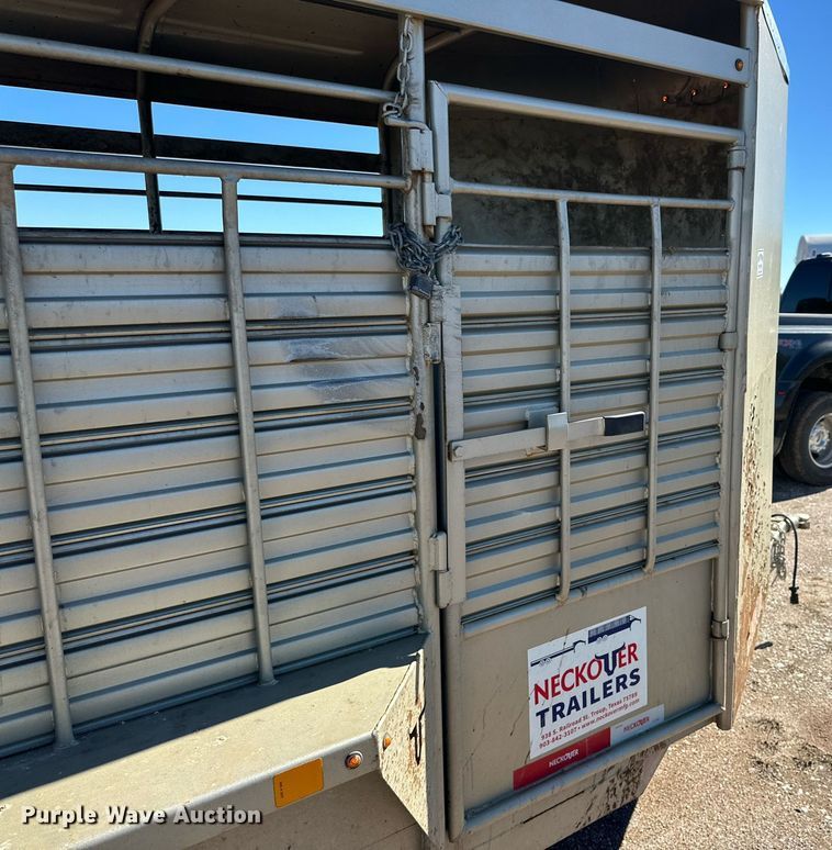 image for item DP5938 2022 Neckover livestock trailer